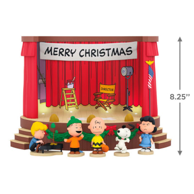 The Peanuts® Gang Merry Christmas, Charlie Brown! Tabletop Decoration With Light and Sound