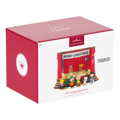 The Peanuts® Gang Merry Christmas, Charlie Brown! Tabletop Decoration With Light and Sound