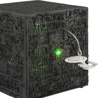 Star Trek™: The Next Generation Beware the Borg! Tabletop Decoration With Light and Sound