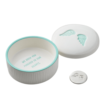 Our Angel Bereavement Trinket Box With Token
