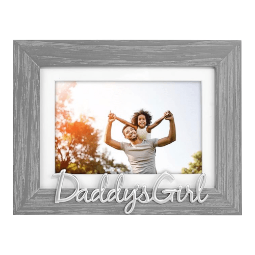Malden 'Daddy's Girl' Grey Wooden Picture Frame