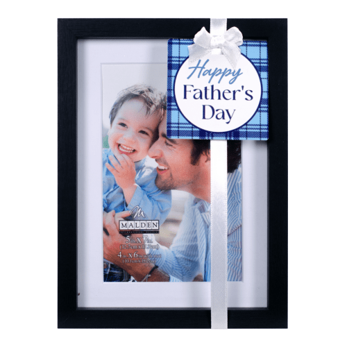 Malden Black Picture Frame With Father's Day Tag