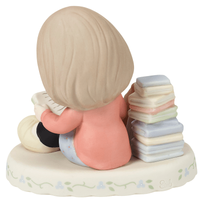 Precious Moments | Growing In Grace - Age 15, Brunette Girl Figurine