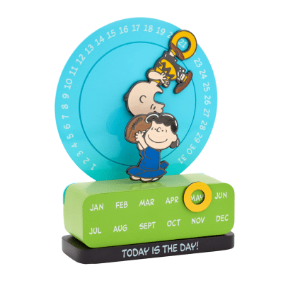 Peanuts® Charlie Brown and Lucy Magnetic Perpetual Calendar