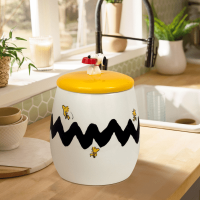 Peanuts® Snoopy and Woodstock Cookie Jar With Sound