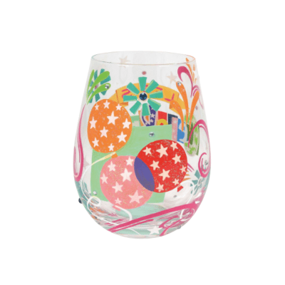Lolita® Let's Celebrate Stemless Wine Glass