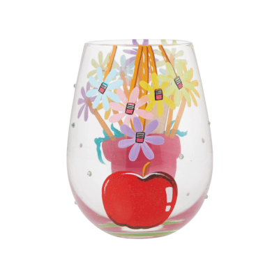 Lolita® Best Teacher Ever Stemless Wine Glass