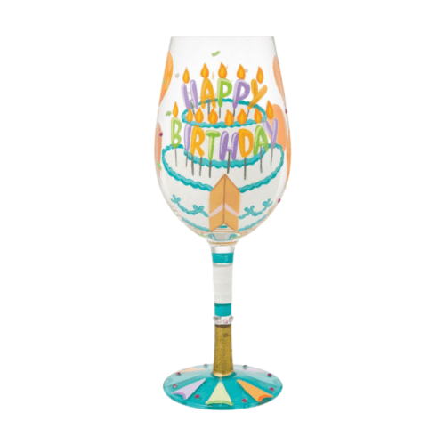 Lolita® Birthday Slice Wine Glass