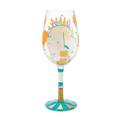 Lolita® Birthday Slice Wine Glass