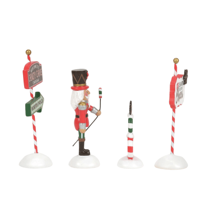 Department 56 | Peppermint Panache (4 Set) Figurines
