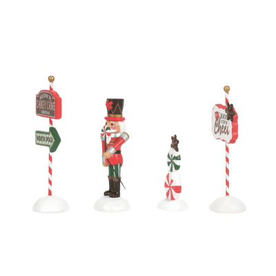 Department 56 | Peppermint Panache (4 Set) Figurines