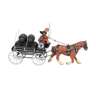 Department 56 | Red Lion Pub Beer Wagon Figurine
