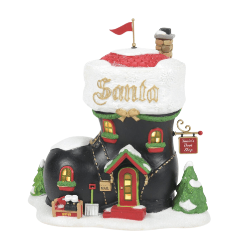 Department 56 | Santa's Boot Shop Figurine