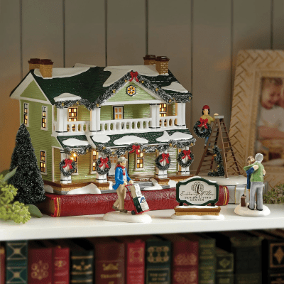 Department 56 | Enduring Willow Senior Ctr (2 Set) Figurines