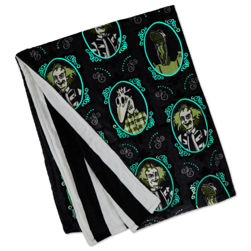 Beetlejuice™ Glow-in-the-Dark Throw Blanket