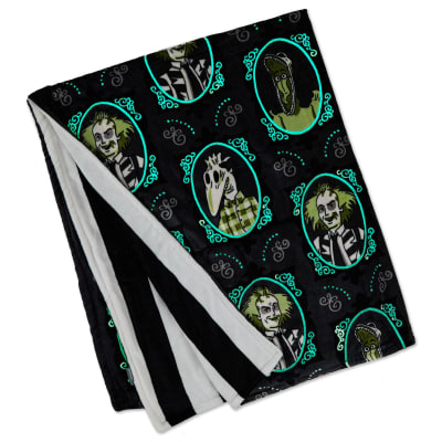 Beetlejuice™ Glow-in-the-Dark Throw Blanket