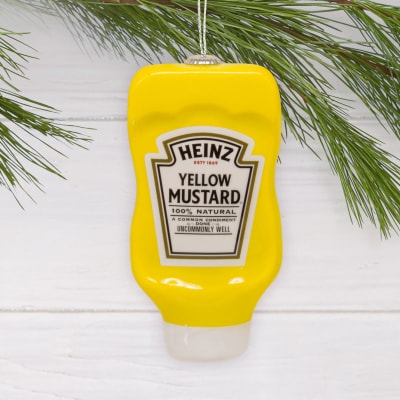 Heinz™ Mustard Bottle Shatterproof Hallmark Ornament
