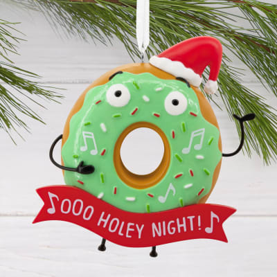 O Holey Night Donut Hallmark Ornament