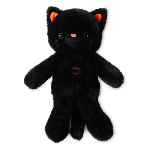Black Cat Halloween Plush With Sound