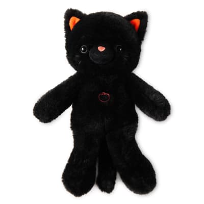 Black Cat Halloween Plush With Sound