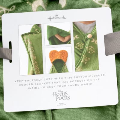 Disney Hocus Pocus Winifred Sanderson Hooded Blanket