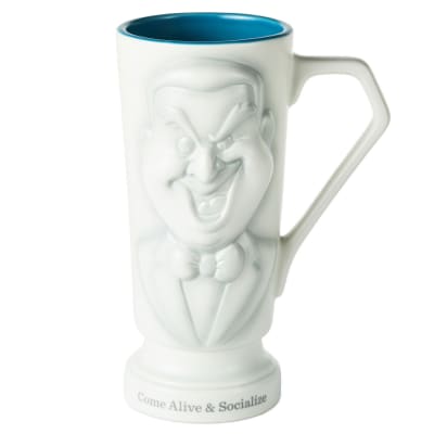 Disney The Haunted Mansion Grinning Ghost Tall Sculpted Mug