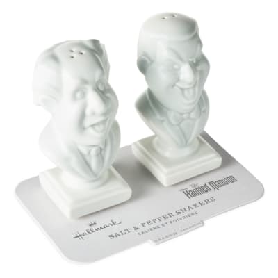 Disney The Haunted Mansion Singing Busts Salt and Pepper Shakers, Set of 2