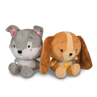 Better Together | Disney Lady and the Tramp Magnetic Plush Pair