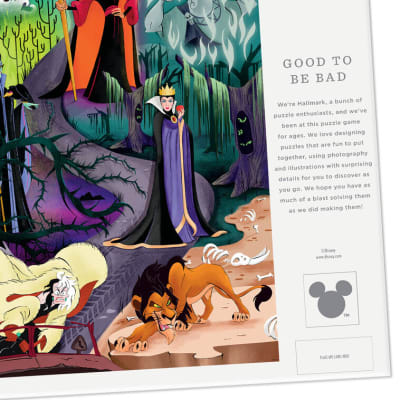 Disney Villains It's Good to Be Bad 1000-Piece Jigsaw Puzzle