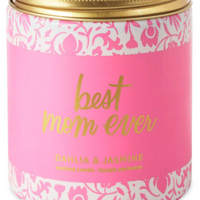 Best Mom Ever Dahlia and Jasmine Scented Jar Candle