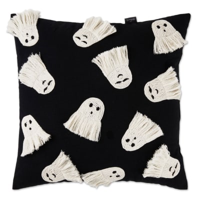 Fringe Ghosts Halloween Pillow