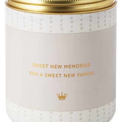 Oh Baby Warm Almond and Blossom Scented Jar Candle