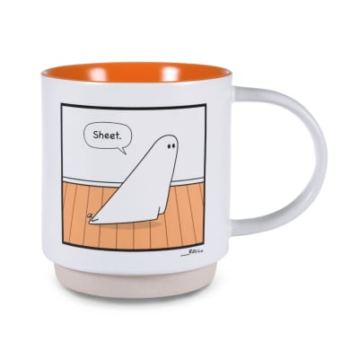 Ghost Holey Sheet Funny Mug