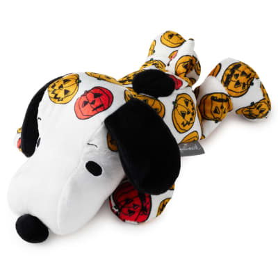 Peanuts® Jack-o'-Lanterns Floppy Snoopy Plush