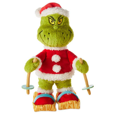 Dr. Seuss's How the Grinch Stole Christmas!™ Skiing Grinch Musical Plush With Motion