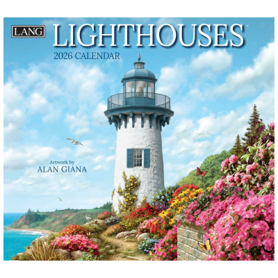 Lang 2026 Calendar | Lighthouses