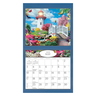 Lang 2026 Calendar | Lighthouses