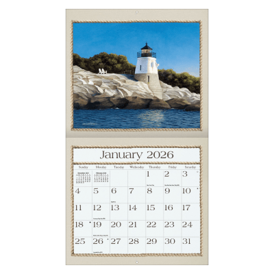 Lang 2026 Calendar | Seaside