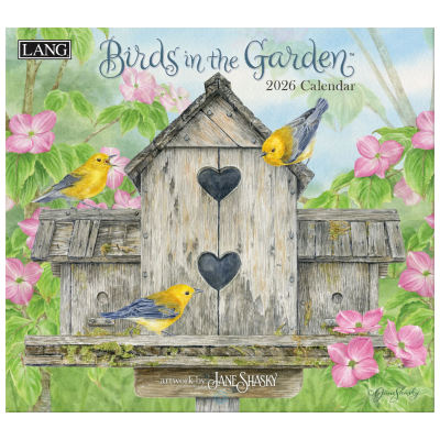 Lang 2026 Calendar | Birds In The Garden