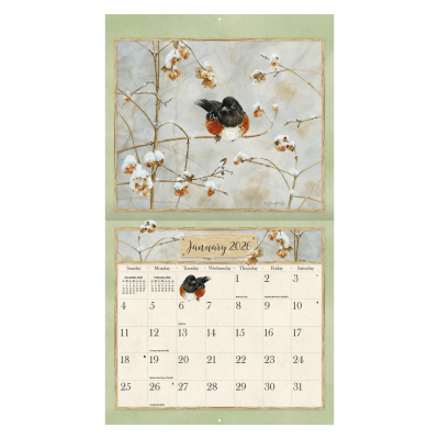 Lang 2026 Calendar | Birds In The Garden