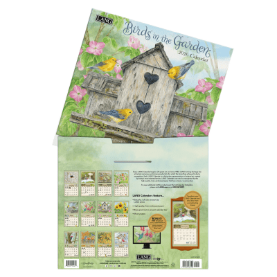 Lang 2026 Calendar | Birds In The Garden