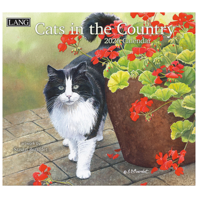 Lang 2026 Calendar | Cats In The Country