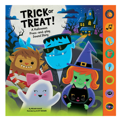 Trick or Treat! Halloween Press-and-Play Sound Book