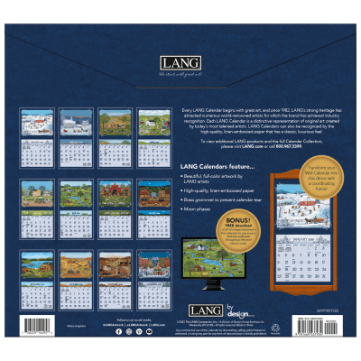 Lang 2026 Calendar | Lang Folk Art