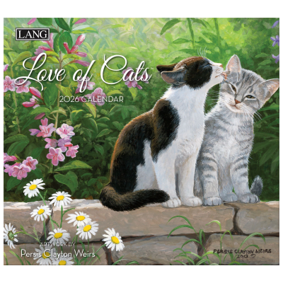 Lang 2026 Calendar | Love Of Cats
