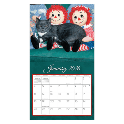 Lang 2026 Calendar | Love Of Cats