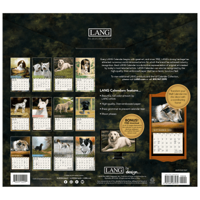 Lang 2026 Calendar | Love Of Dogs