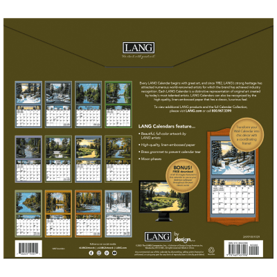 Lang 2026 Calendar | Lure of the Outdoors