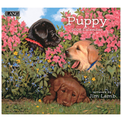Lang 2026 Calendar | Puppy