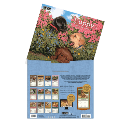 Lang 2026 Calendar | Puppy